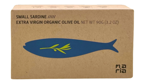 SMALL SARDINE IN ORGANIC EXTRA VIRGIN OLIVE OIL