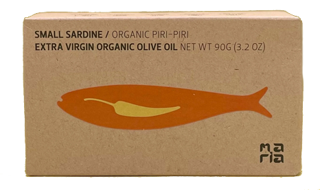 SPICED SMALL SARDINE IN ORGANIC EXTRA VIRGIN OLIVE OIL