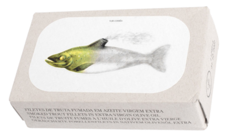 Smoked Trout Fillets in Olive Oil A