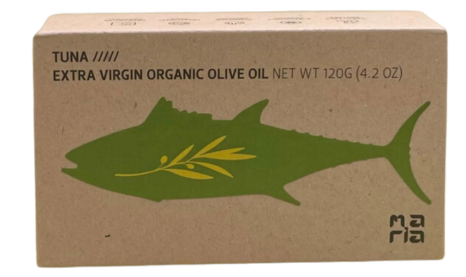 TUNA IN ORGANIC EXTRA VIRGIN OLIVE OIL