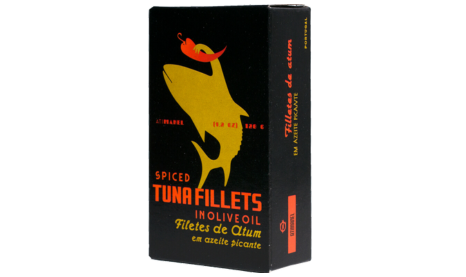 Tunna fillets in spiced olive oil