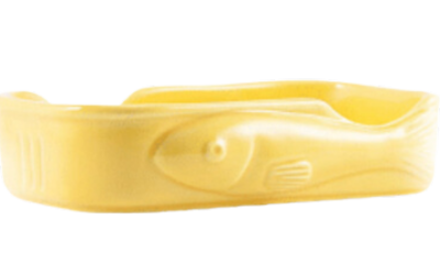 CERAMICA PEIXE AMARELO