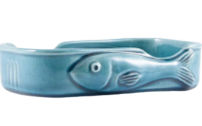 CERAMICA PEIXE AZUL