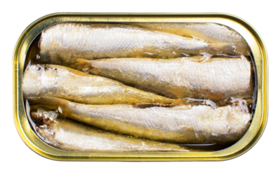Smoked Small Sardines in Extra Virgin Olive Oil B