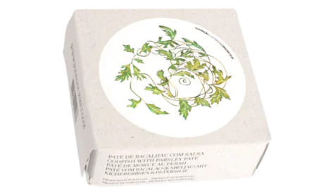 Codfish with Parsley Pate A