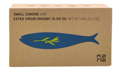 SMALL SARDINE IN ORGANIC EXTRA VIRGIN OLIVE OIL