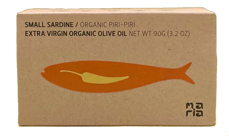 SPICED SMALL SARDINE IN ORGANIC EXTRA VIRGIN OLIVE OIL