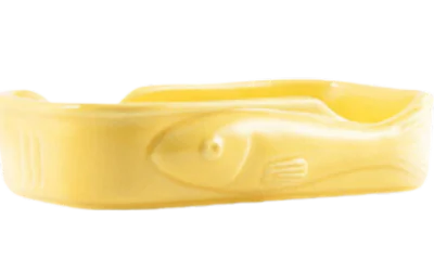 CERAMICA PEIXE AMARELO