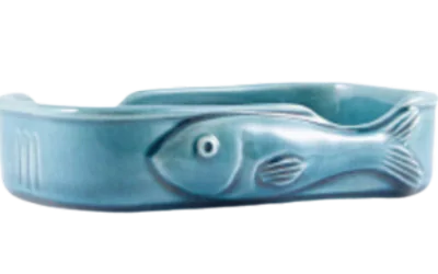 CERAMICA PEIXE AZUL