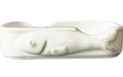CERAMICA PEIXE BRANCO