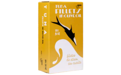 Tuna fillets in olive oil