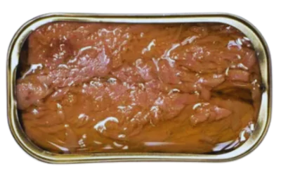 Tuna fillets in olive oilb